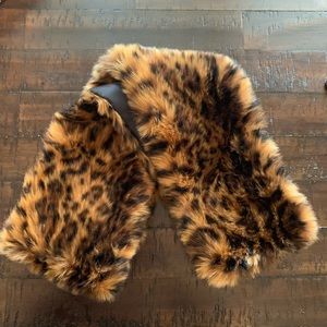 NWT Muted Leopard Print J Crew shawl